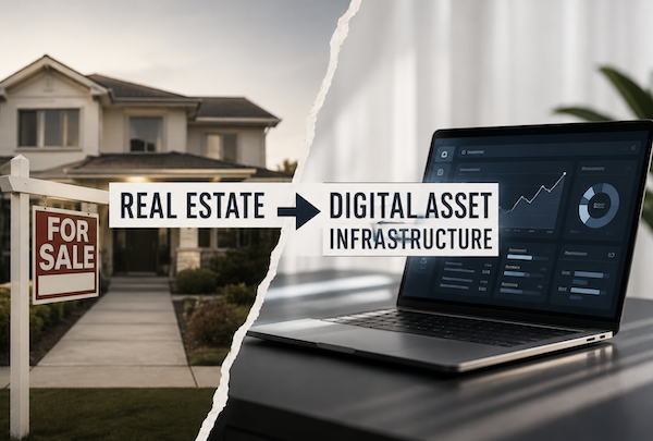 Why Smart Investors Are Diversifying Out of Real Estate and Into Digital Asset Infrastructure