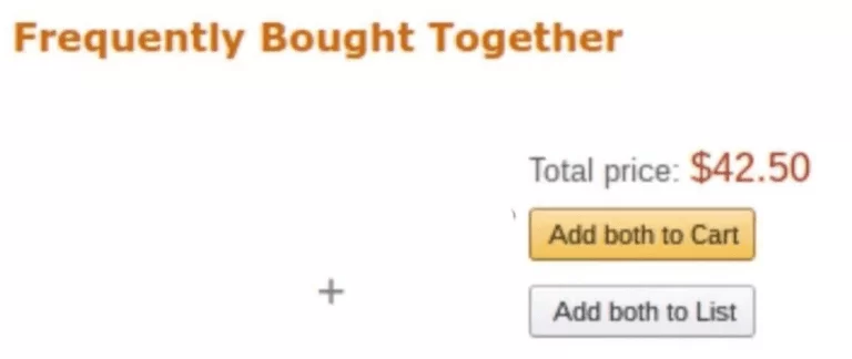 “Frequently Bought Together” On Amazon